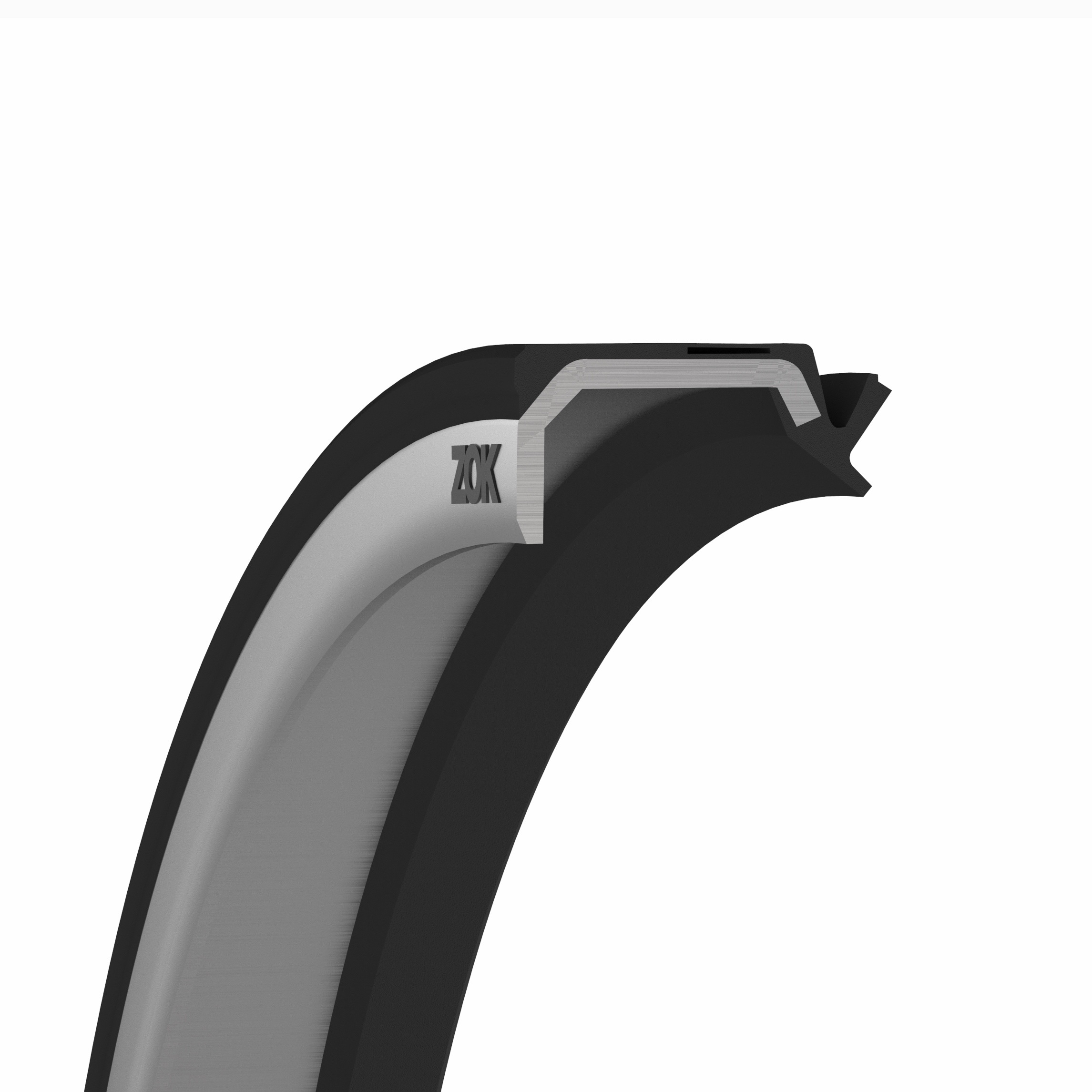 Commercial vehicle wheel hub oil seal