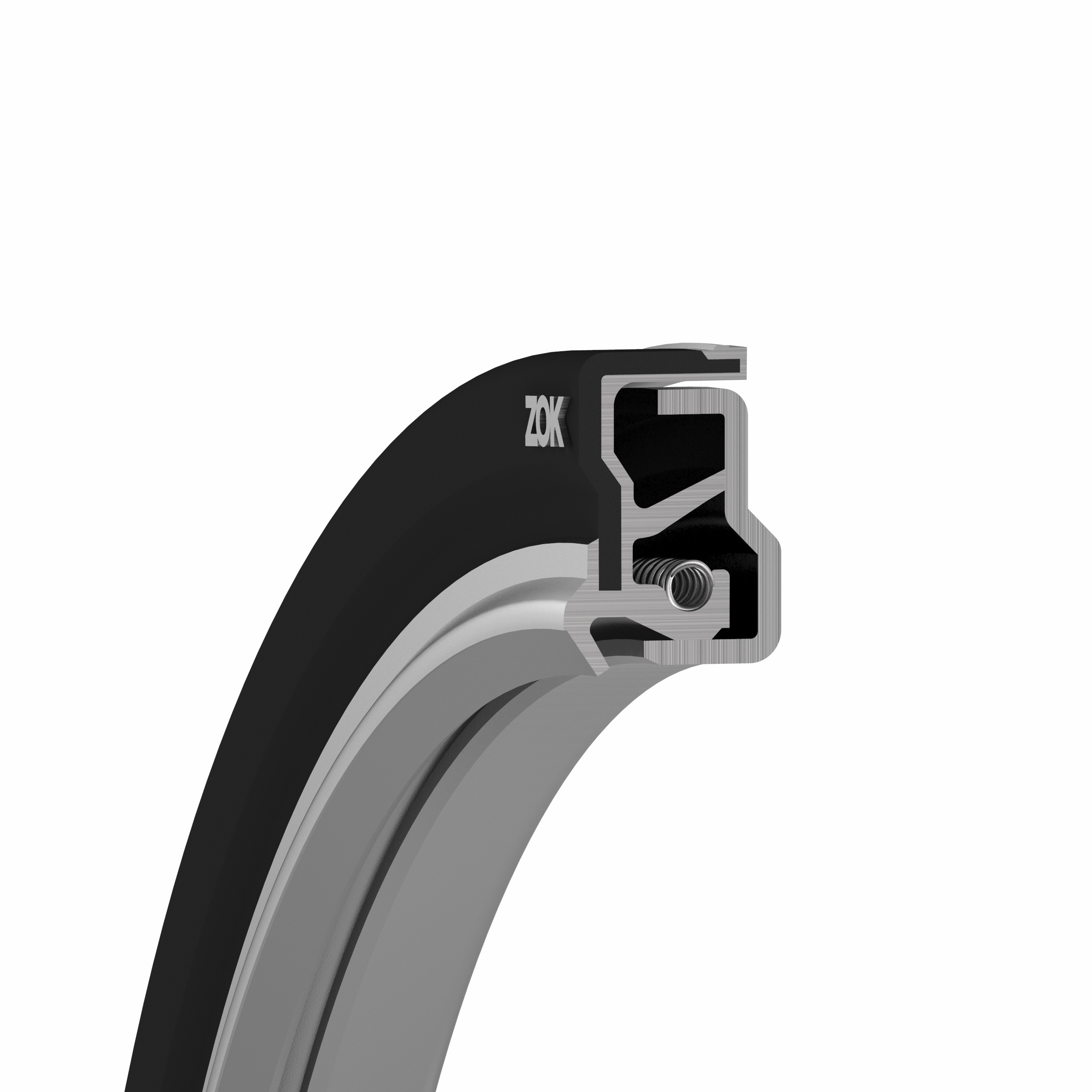 Commercial vehicle wheel hub oil seal